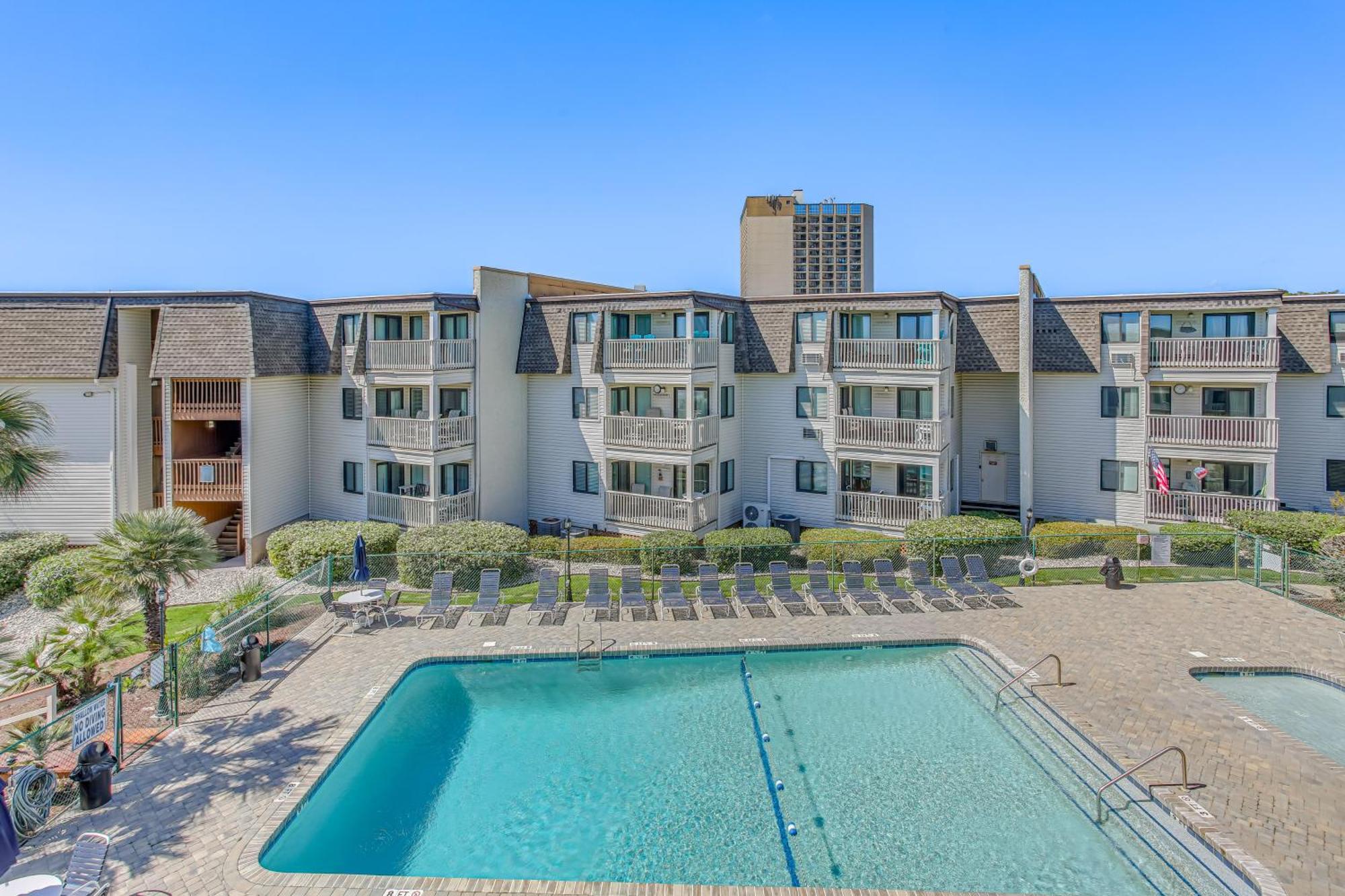 Beachfront Resort Condo With Pool View And Balcony! Myrtle Beach Eksteriør bilde